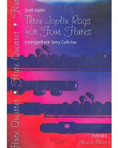 Three Joplin Rags For 2 Flutes & 2 Clarinets